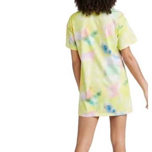 Alice + Olivia Garner Drop Shoulder Boxy T Shirt Dress Tie-Dye  Size Medium - Picture 4 of 11